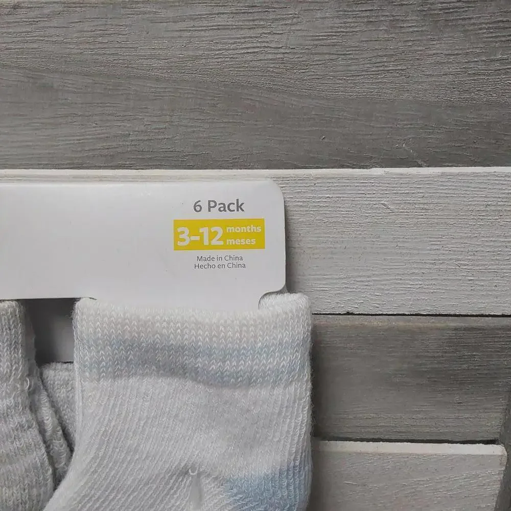 Baby Boys' 6pk Basic Terry Ankle Socks | Carters | 3-12 mos